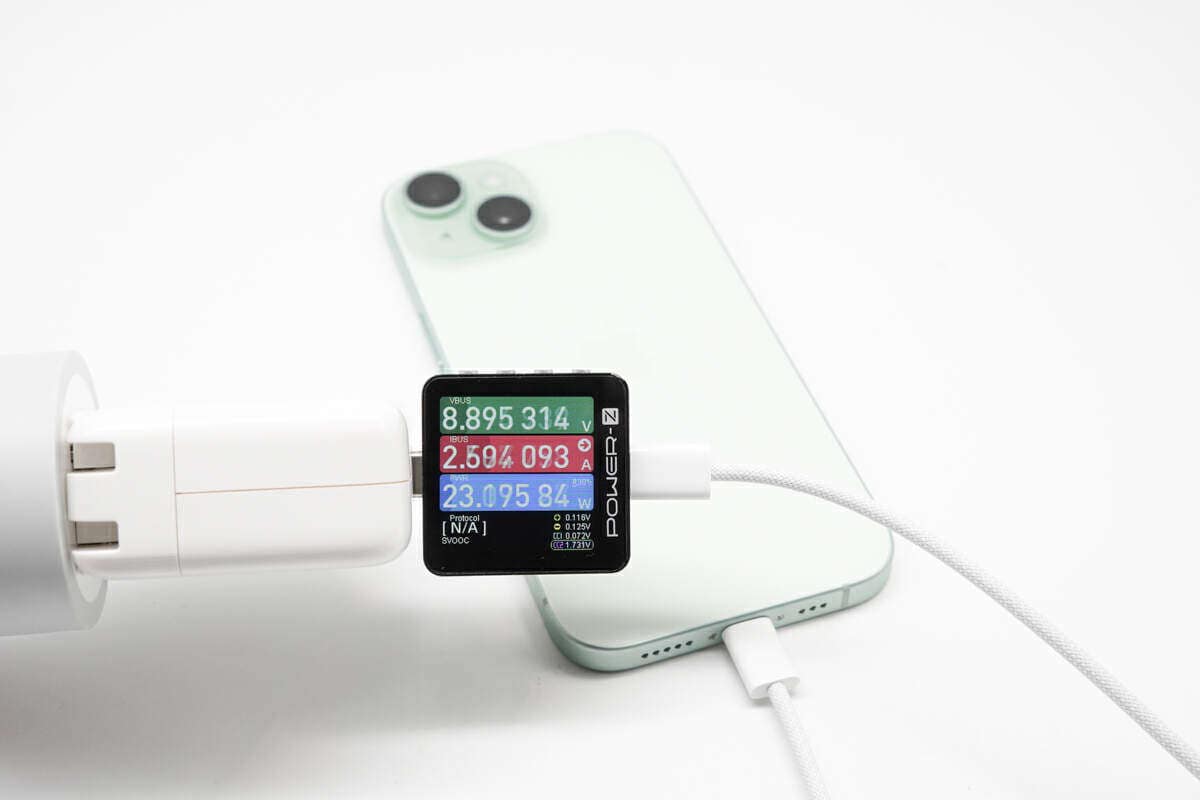 苹果全家桶充电器上阵,iPhone15 手机满电耗时测试-充电头网