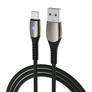 China Fast Delivery Usb C Charging Cable For Android Data Cables 3A Auto Disconnect